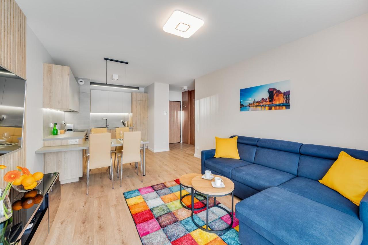 Old Town Apartment Angielska Grobla กดัญสก์ ภายนอก รูปภาพ