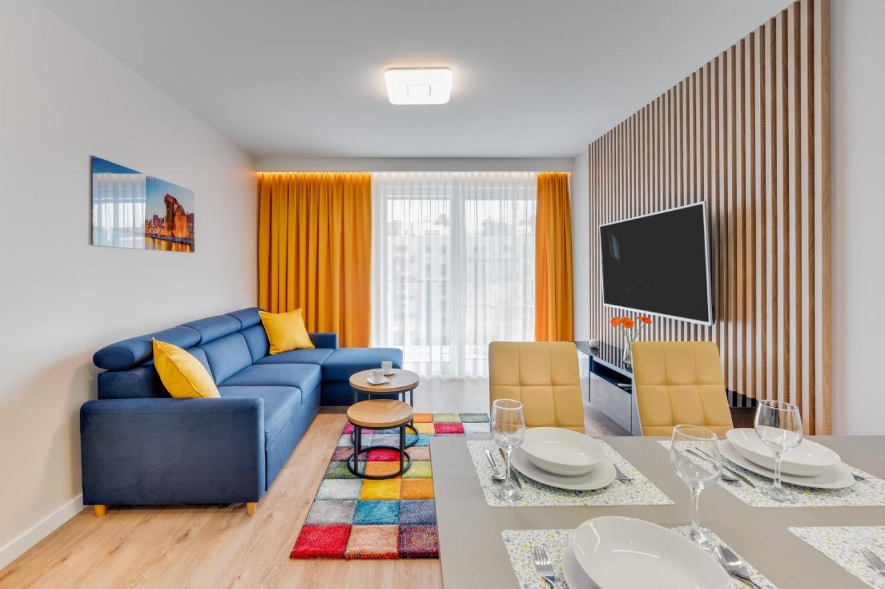 Old Town Apartment Angielska Grobla กดัญสก์ ภายนอก รูปภาพ
